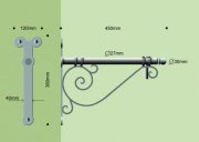 K-ART1-F ARTEMISZ 1 Konsole (für hängenden Leuchten)